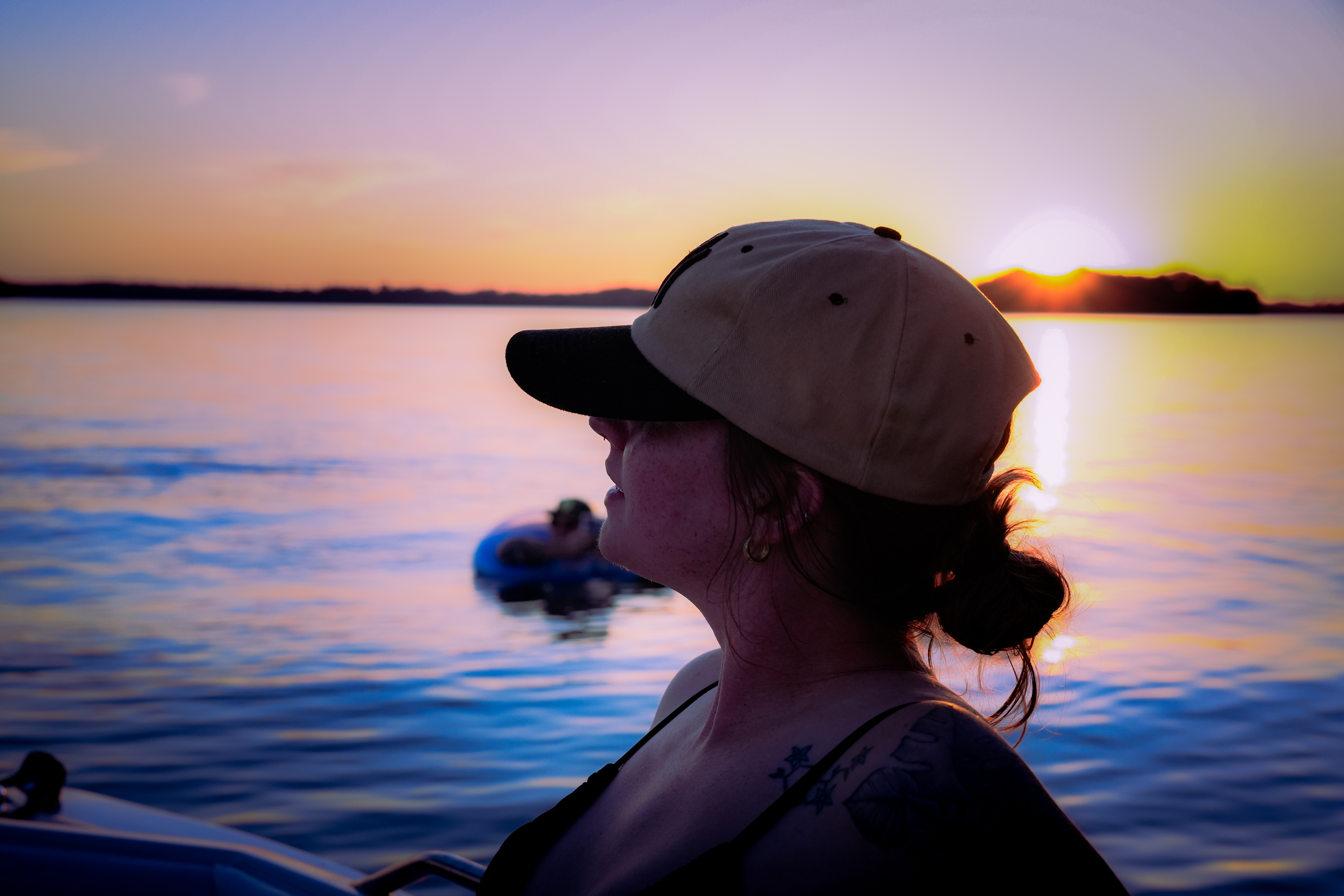 Lifestyle — sunset on water